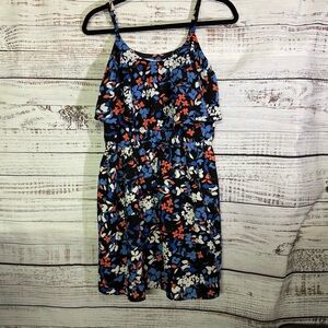 NWOT ELLE Floral Sleeveless Dress